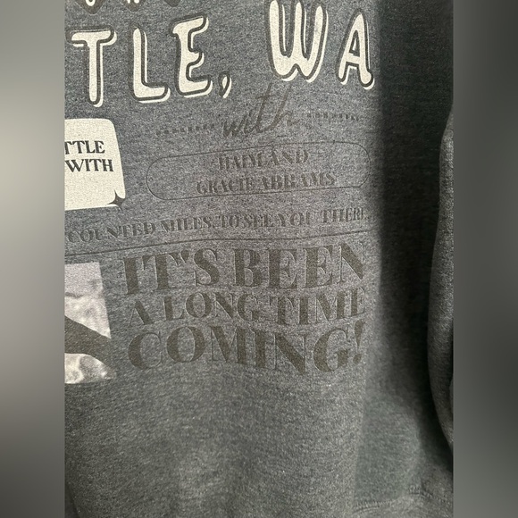 Ally makes magic Taylor swift eras tour Seattle night 2 crewneck pullover 2X - Picture 10 of 10